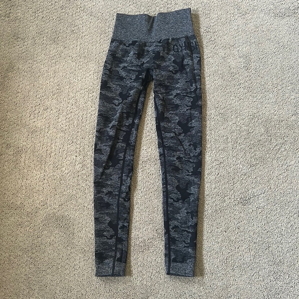 Gymshark Seamless Leggings BLACK XS
